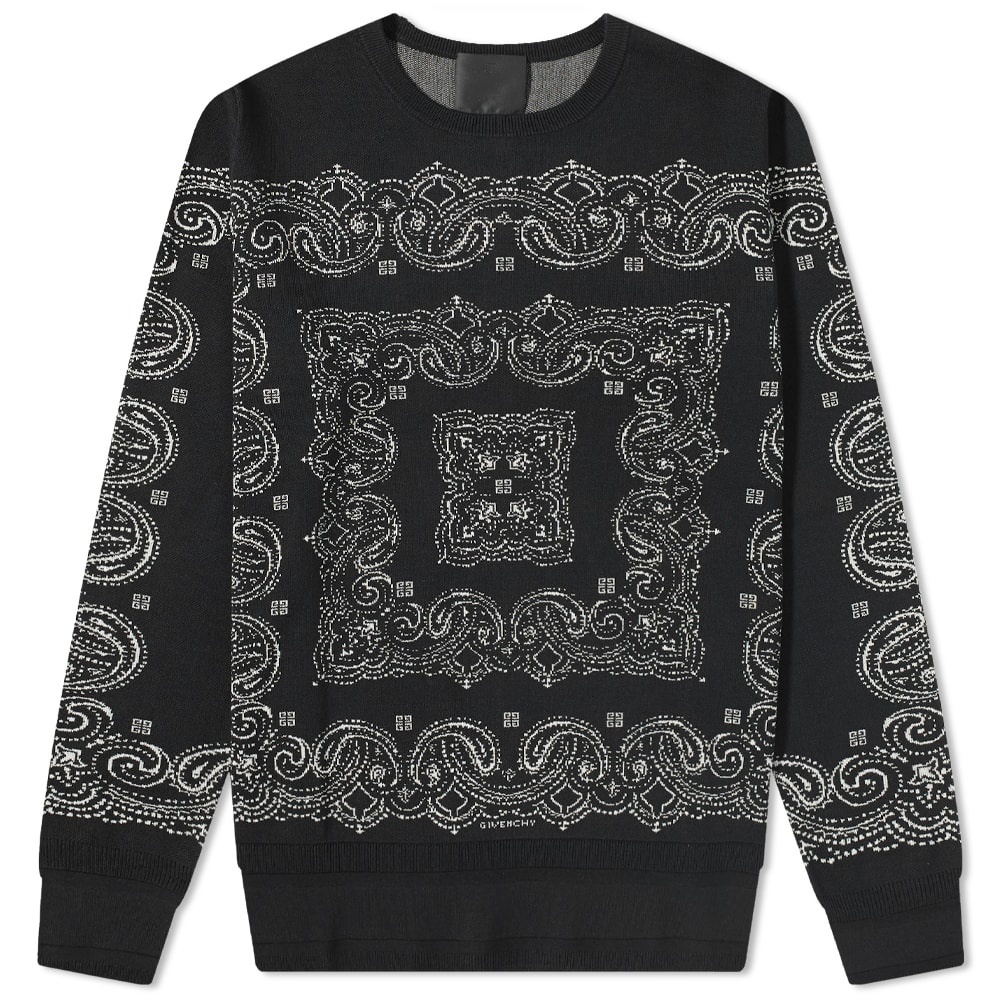 Givenchy Jacquard Bandana Crew Knit - 1