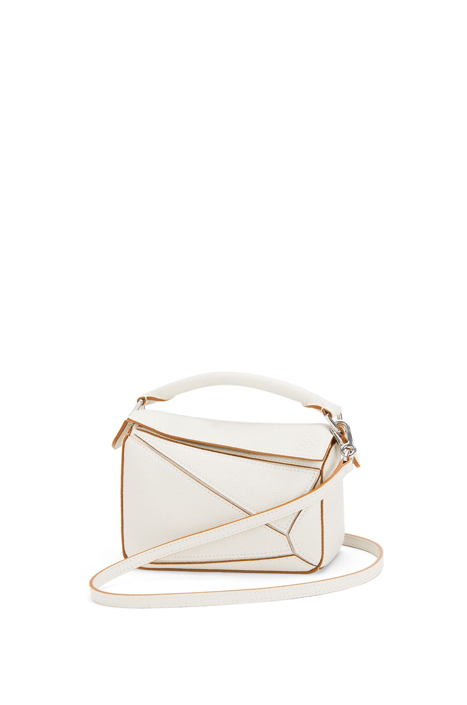 Mini Puzzle bag in soft grained calfskin - 2