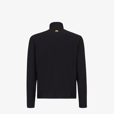 FENDI Black jersey jumper outlook