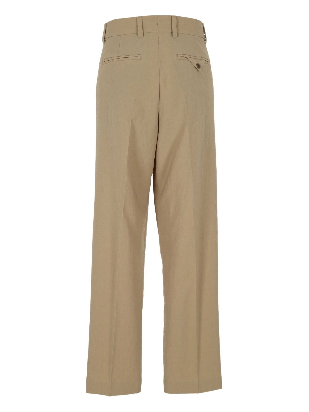 pleated wide-leg trousers - 2