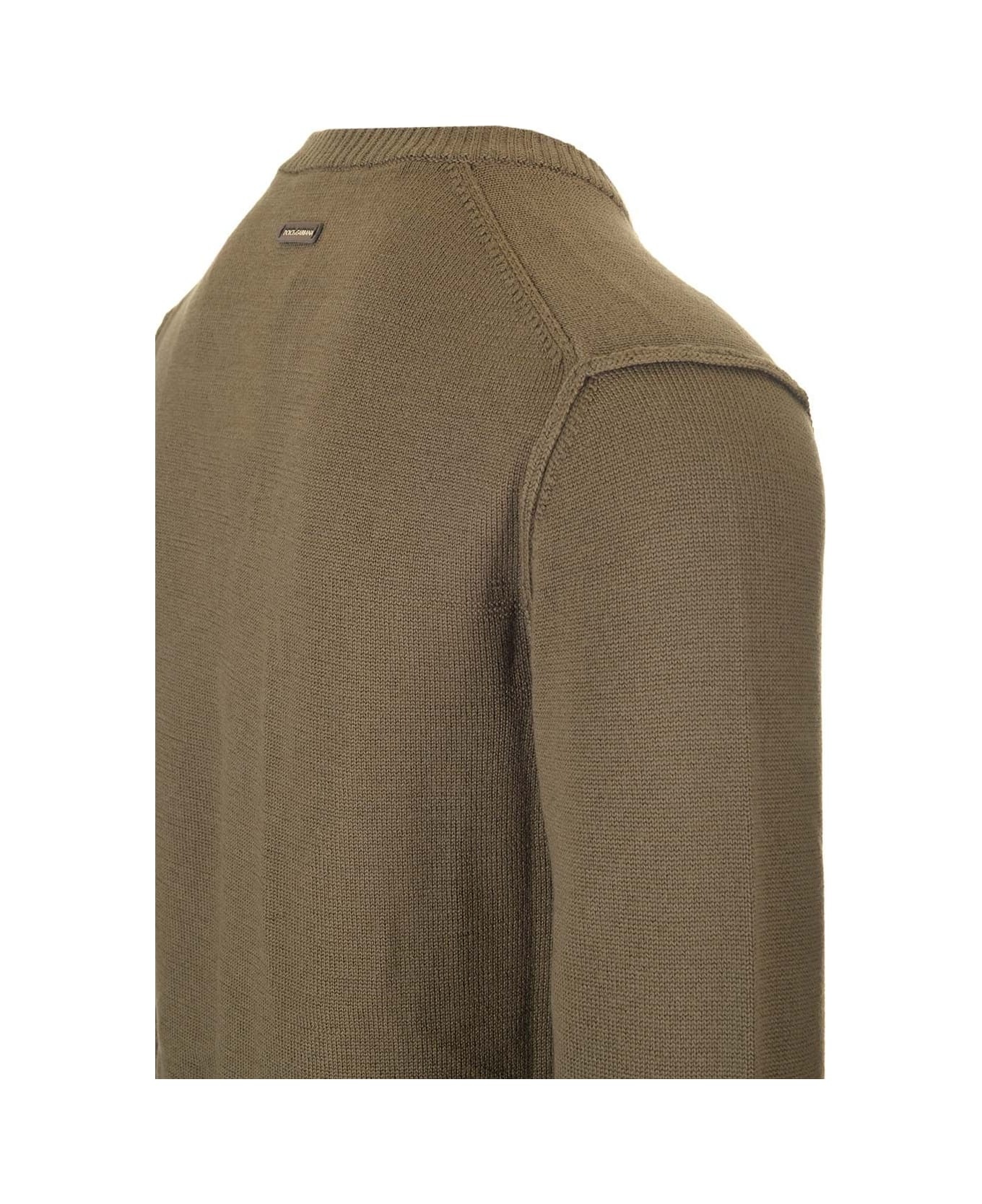 Dark Brown Crewneck Knit - 3