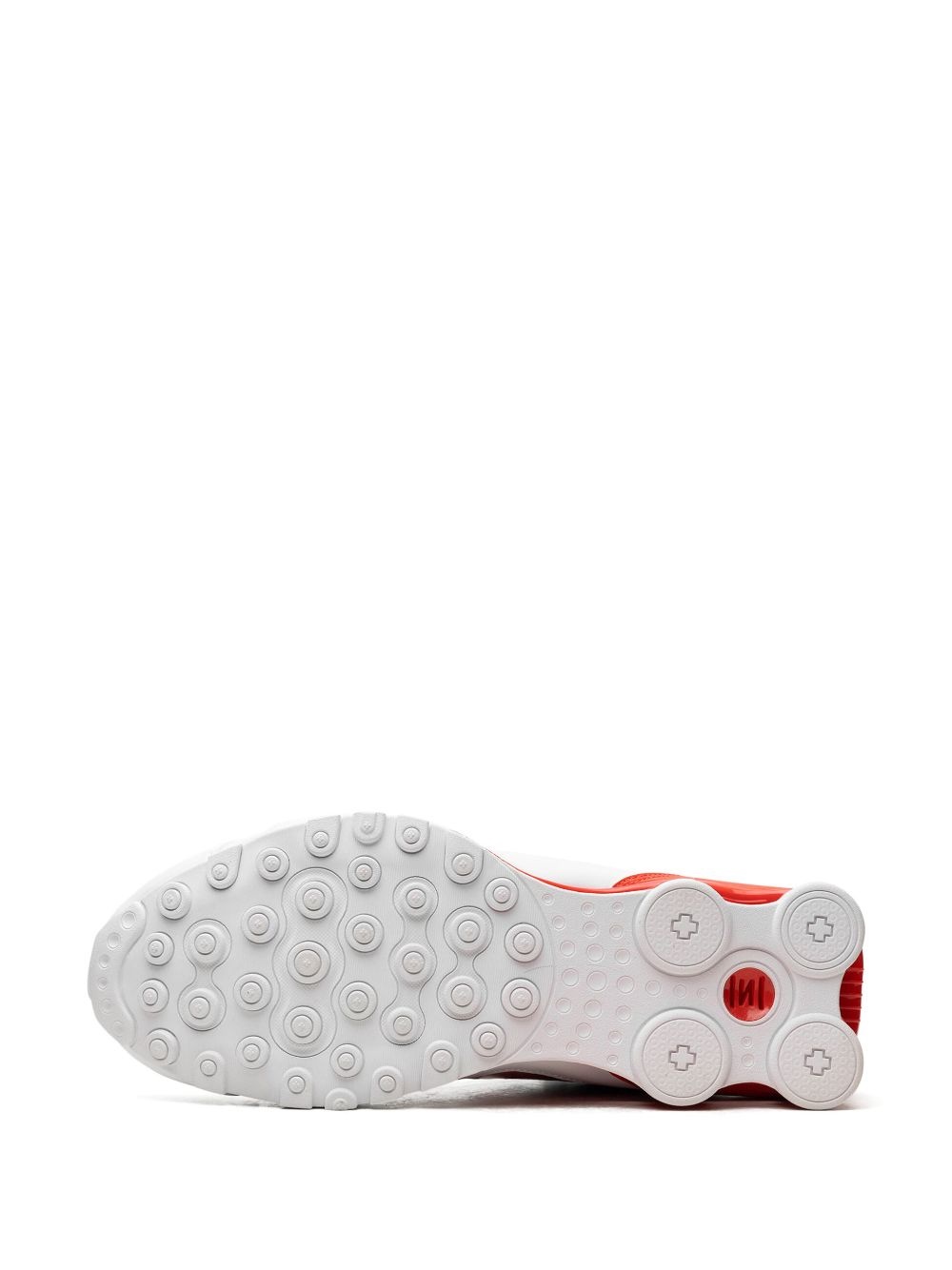 Shox "Orange White" sneakers - 4