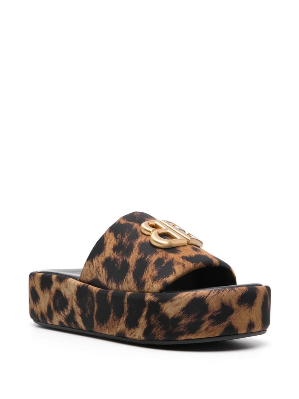 Leopard print sandals - 4