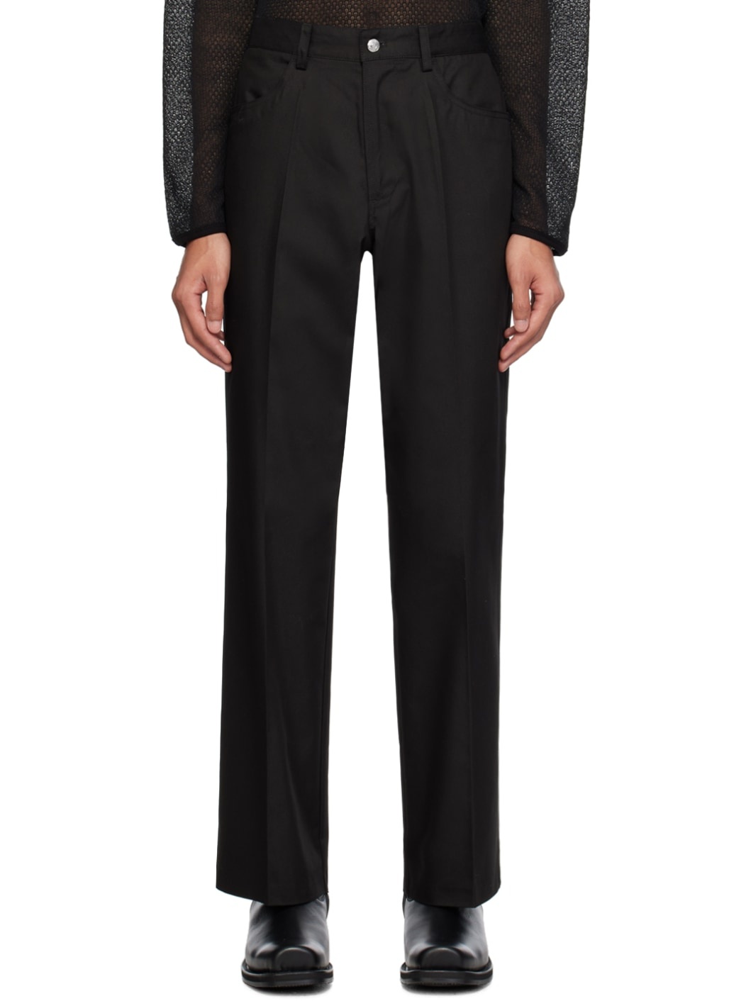 Black Valluco Trousers - 1