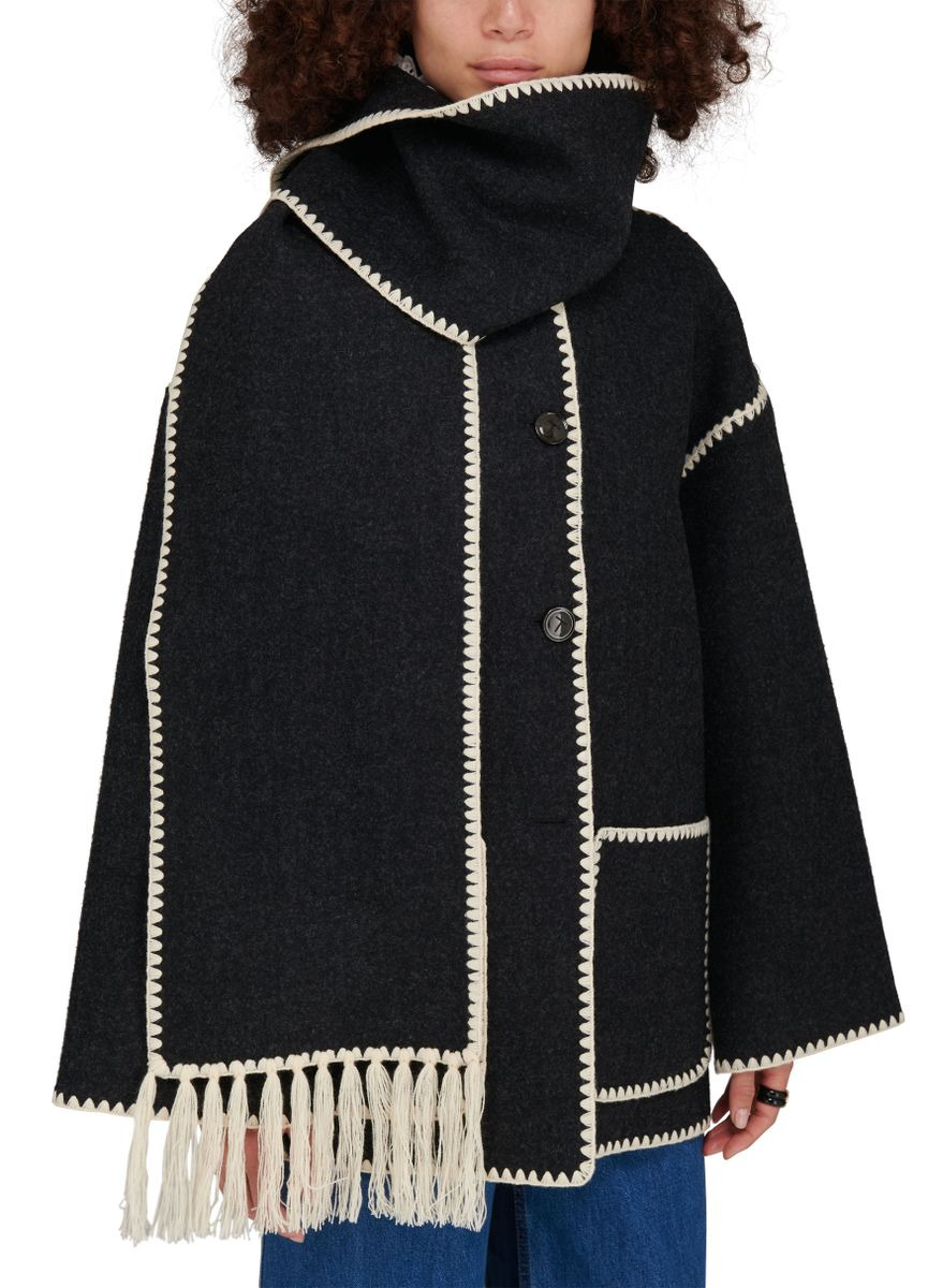 Scarf jacket - 4