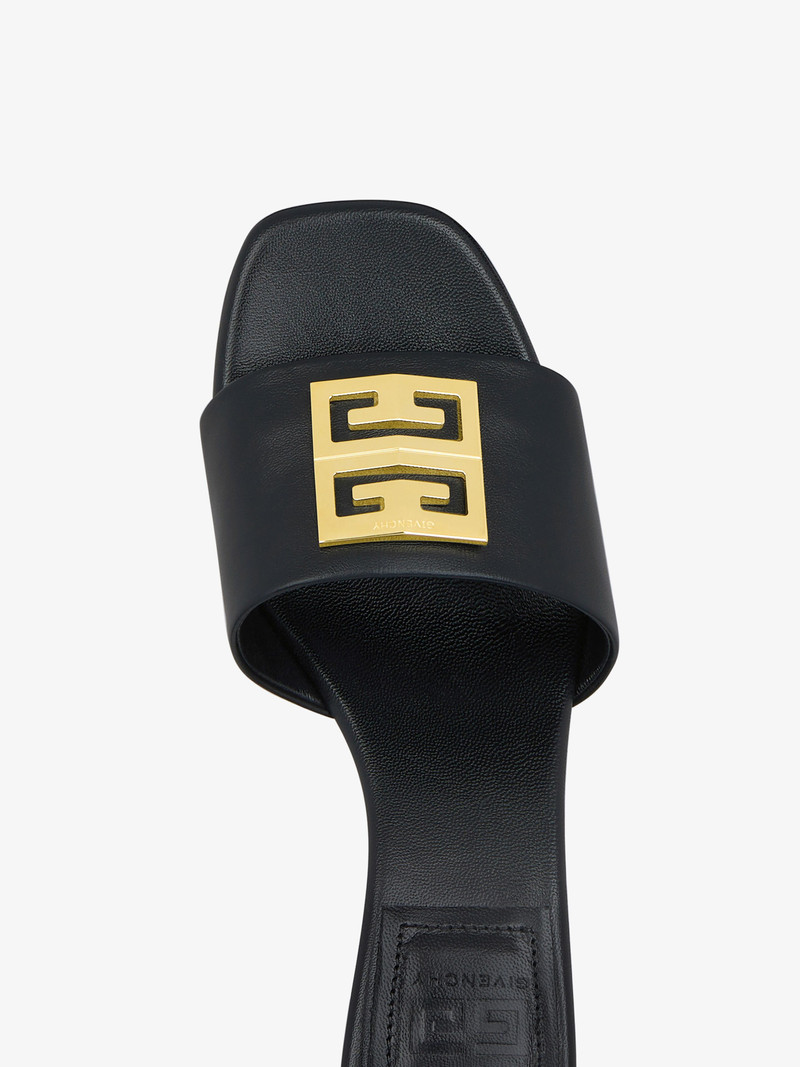 4G MULES IN LEATHER 5