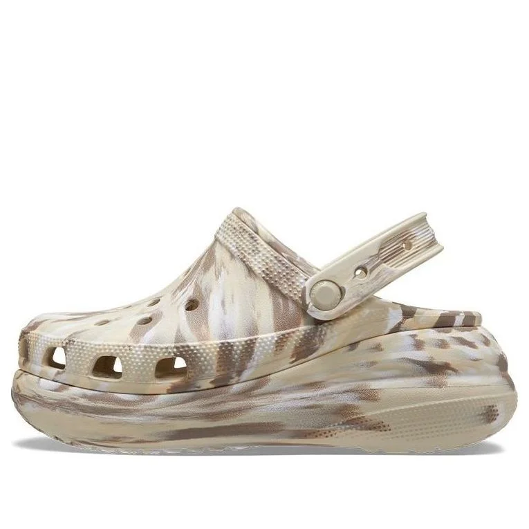 Crocs Classic Crush Marbled Clog 'Bone Multi' 208265-2Y3 - 1