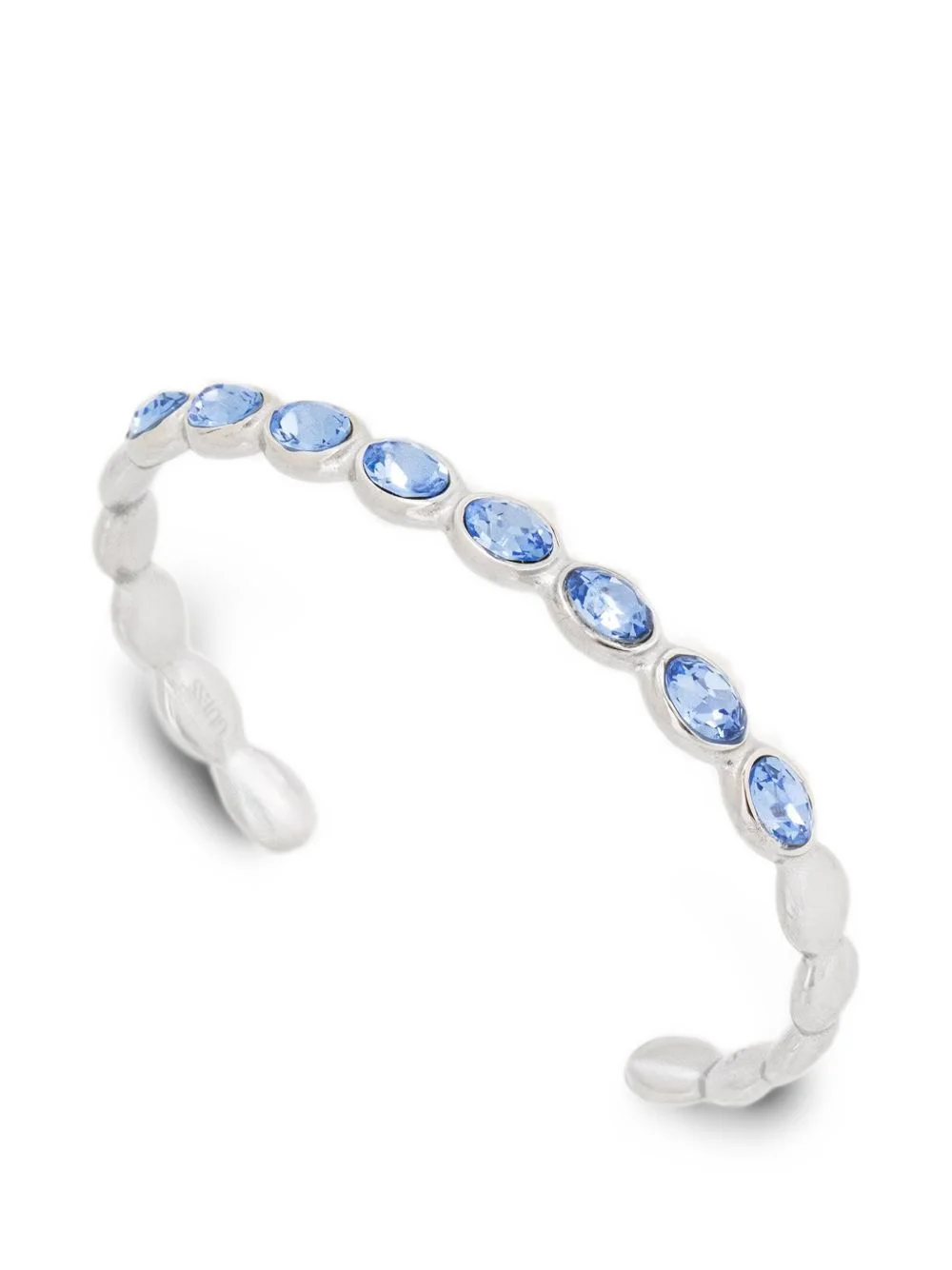 Divine crystal-embellished cuff bracelet - 1