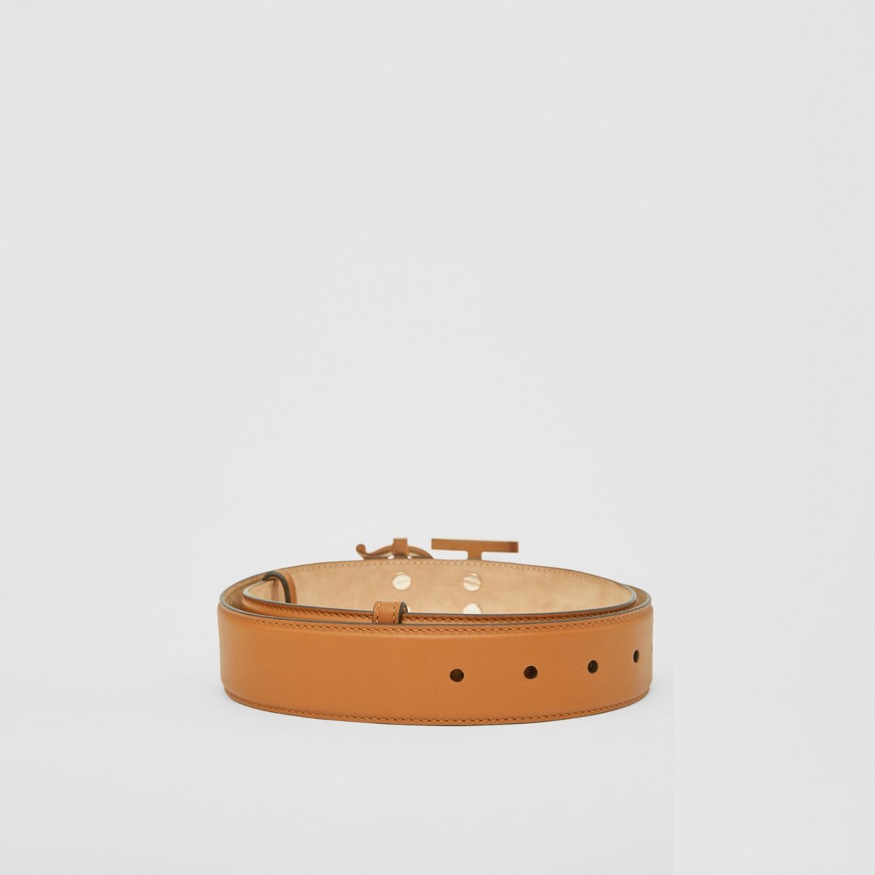 Double Monogram Motif Leather Belt - 5