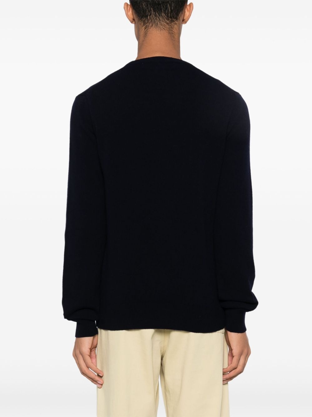 x the Artist Invader pixelated-appliqué jumper - 4