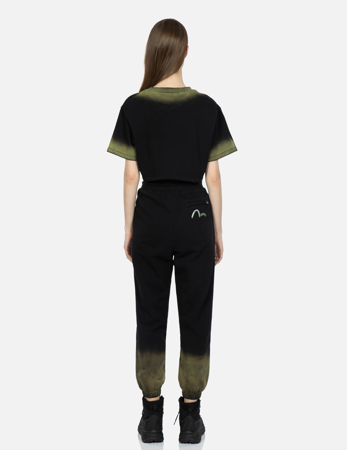 Gradient Spray-dye Sweatpants - 6