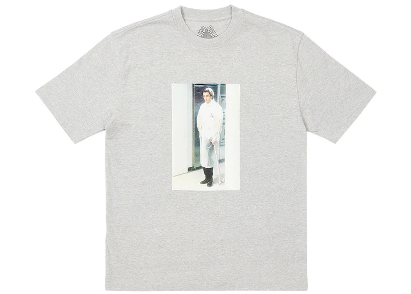 Palace American Psycho T-shirt Grey Marl - 1