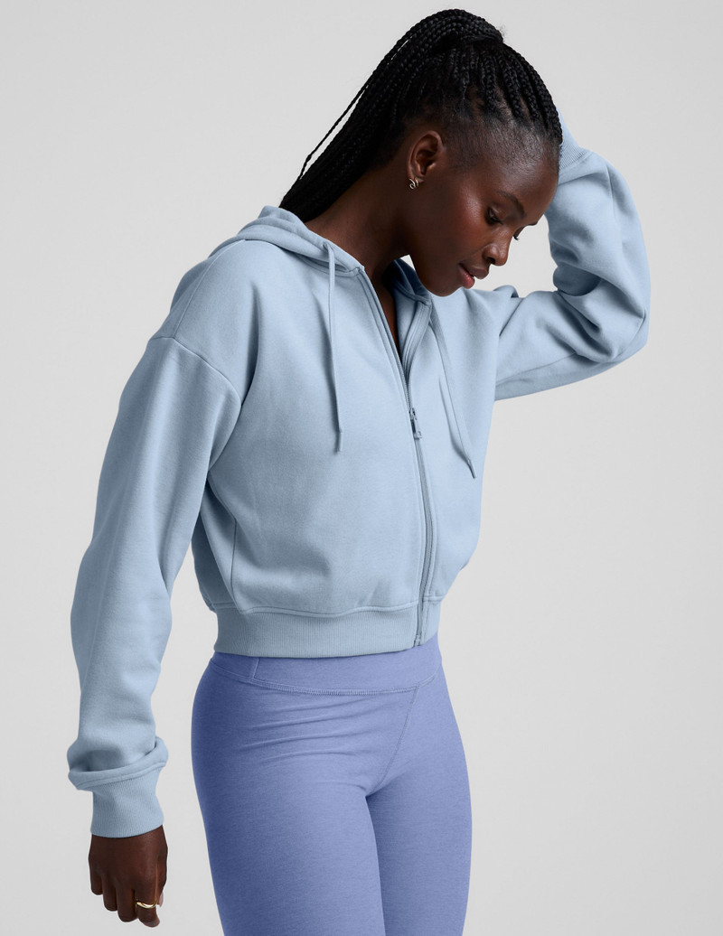 BEYOND YOGA LuxeFleece Zip Up Hoodie outlook
