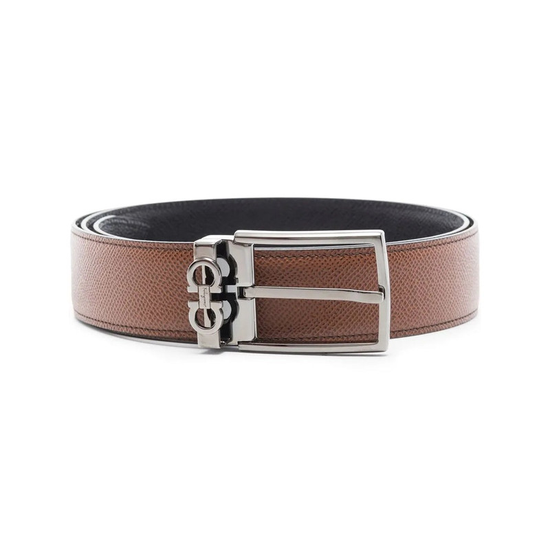 FERRAGAMO Belts Brown, Black outlook