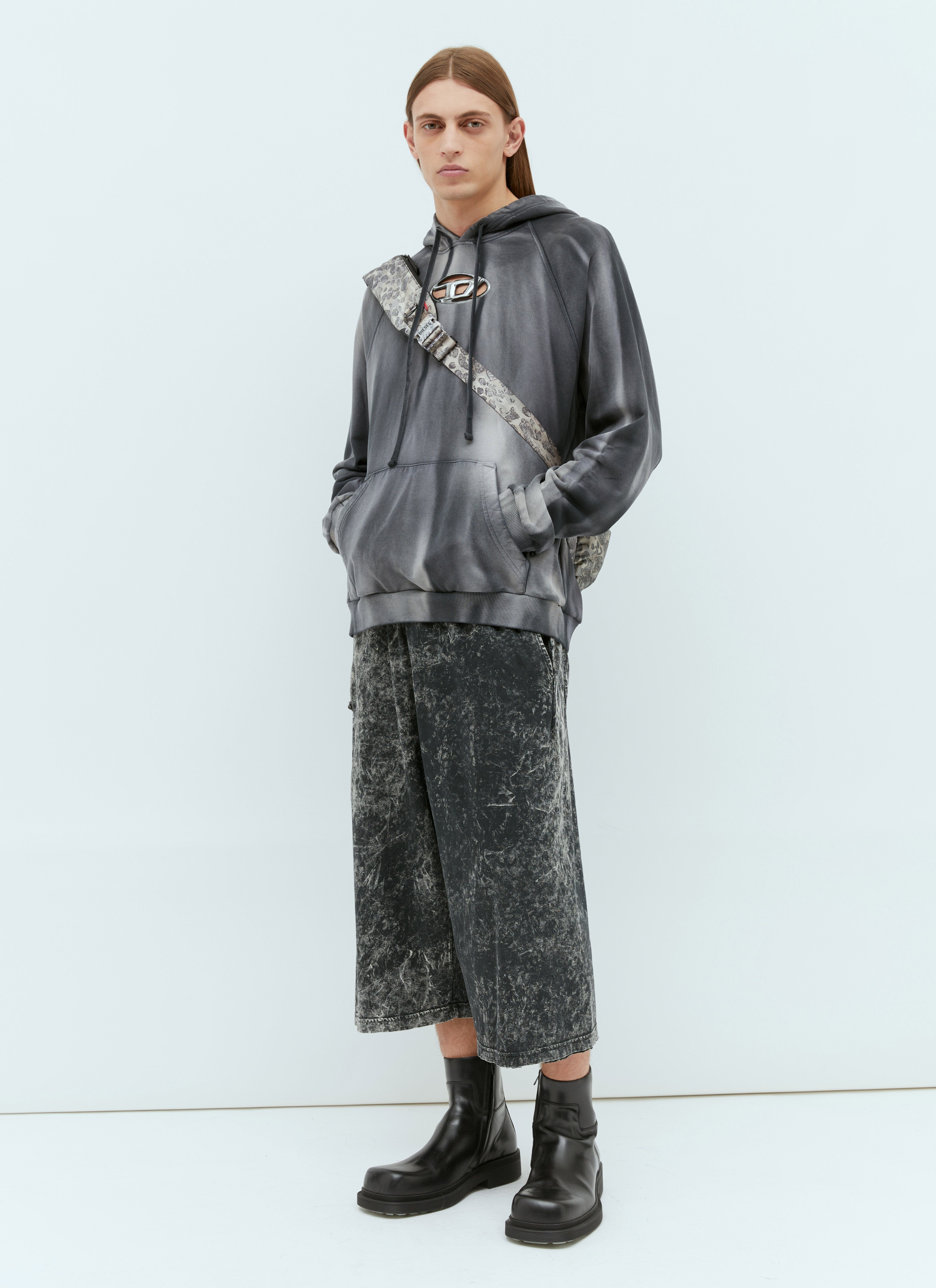 Diesel Diesel Men S-Roxt-Hood Sweatshirt | luosophy | REVERSIBLE