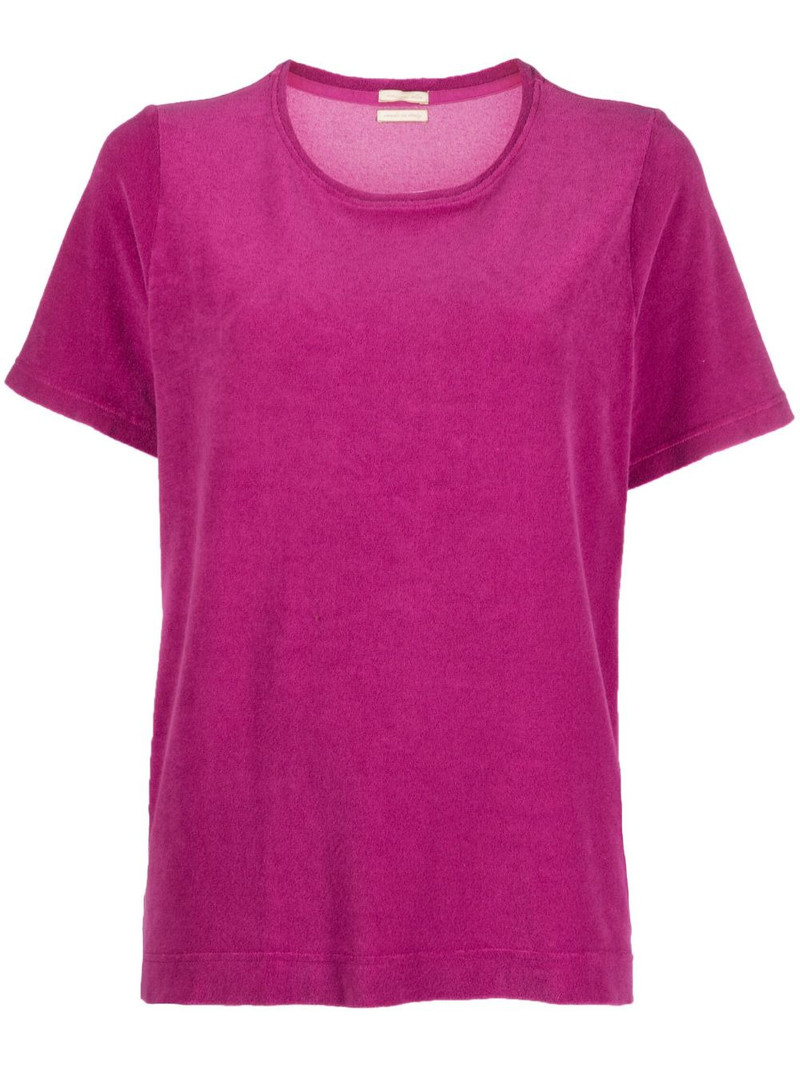 crew-neck cotton blend T-shirt 1