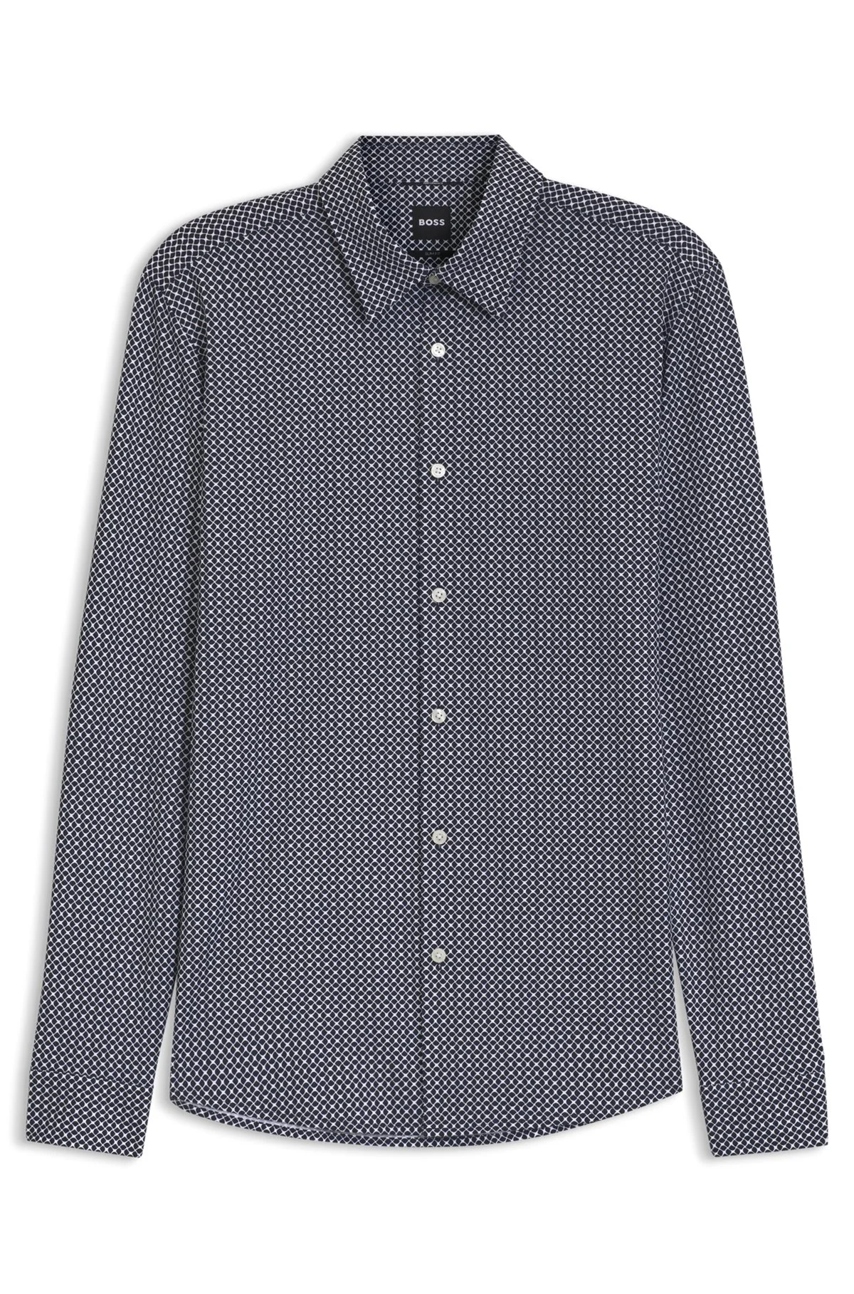 SLIM-FIT PRINTED SHIRT - 1