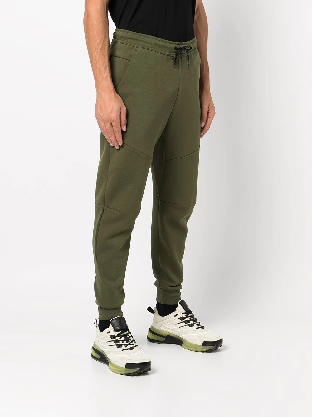 drawstring track pants - 3