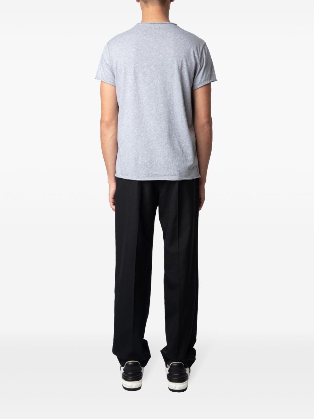 Henley-neck T-shirt - 3