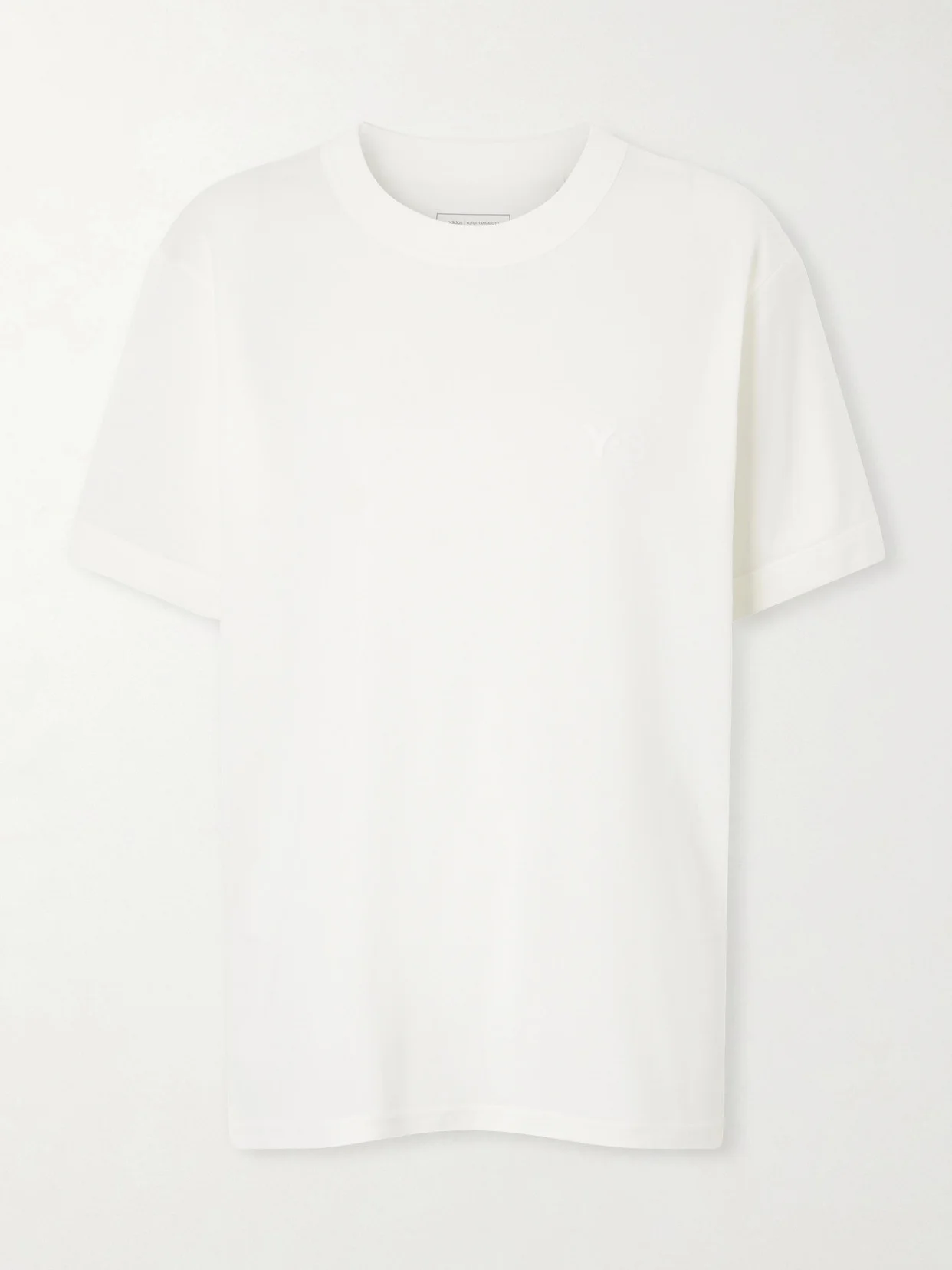 + Y-3 Printed Cotton-jersey T-shirt - 1