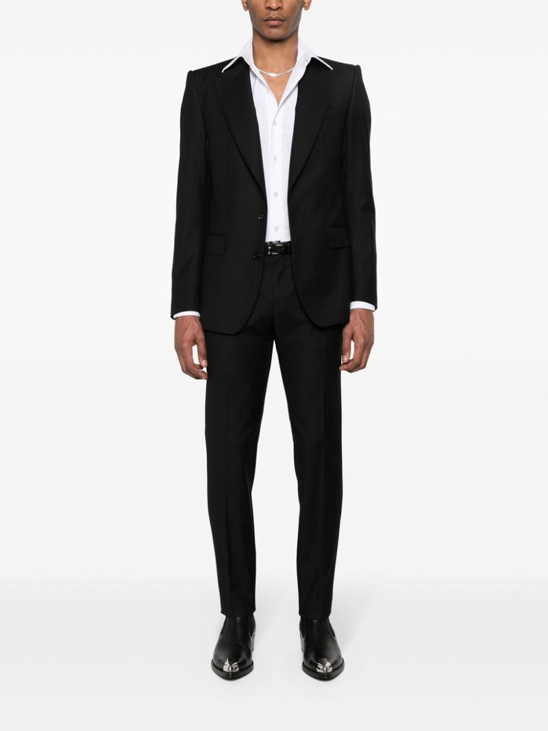 Dolce & Gabbana single-breasted wool blazer outlook