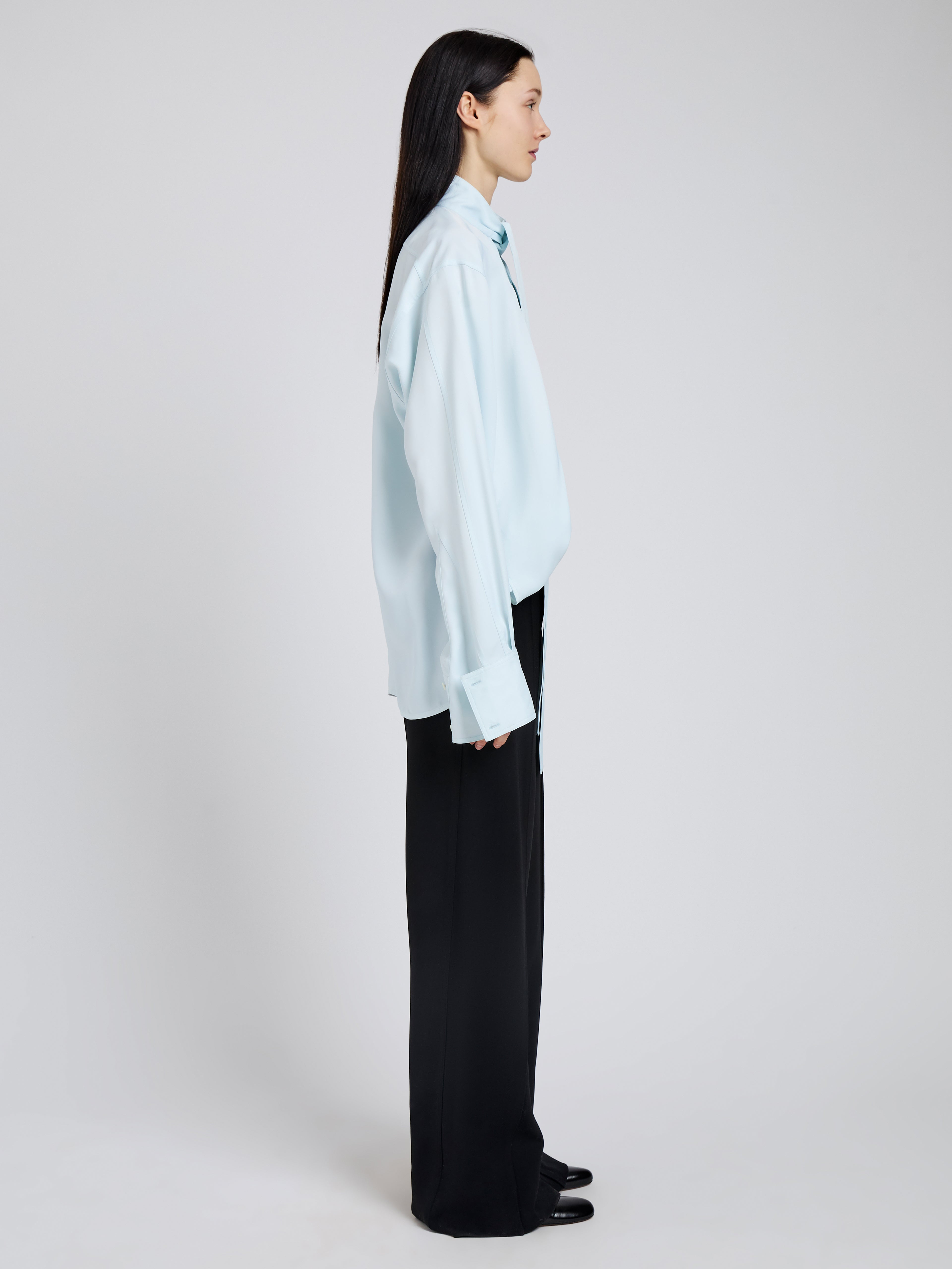 Ricky Top in Viscose Gabardine - 4
