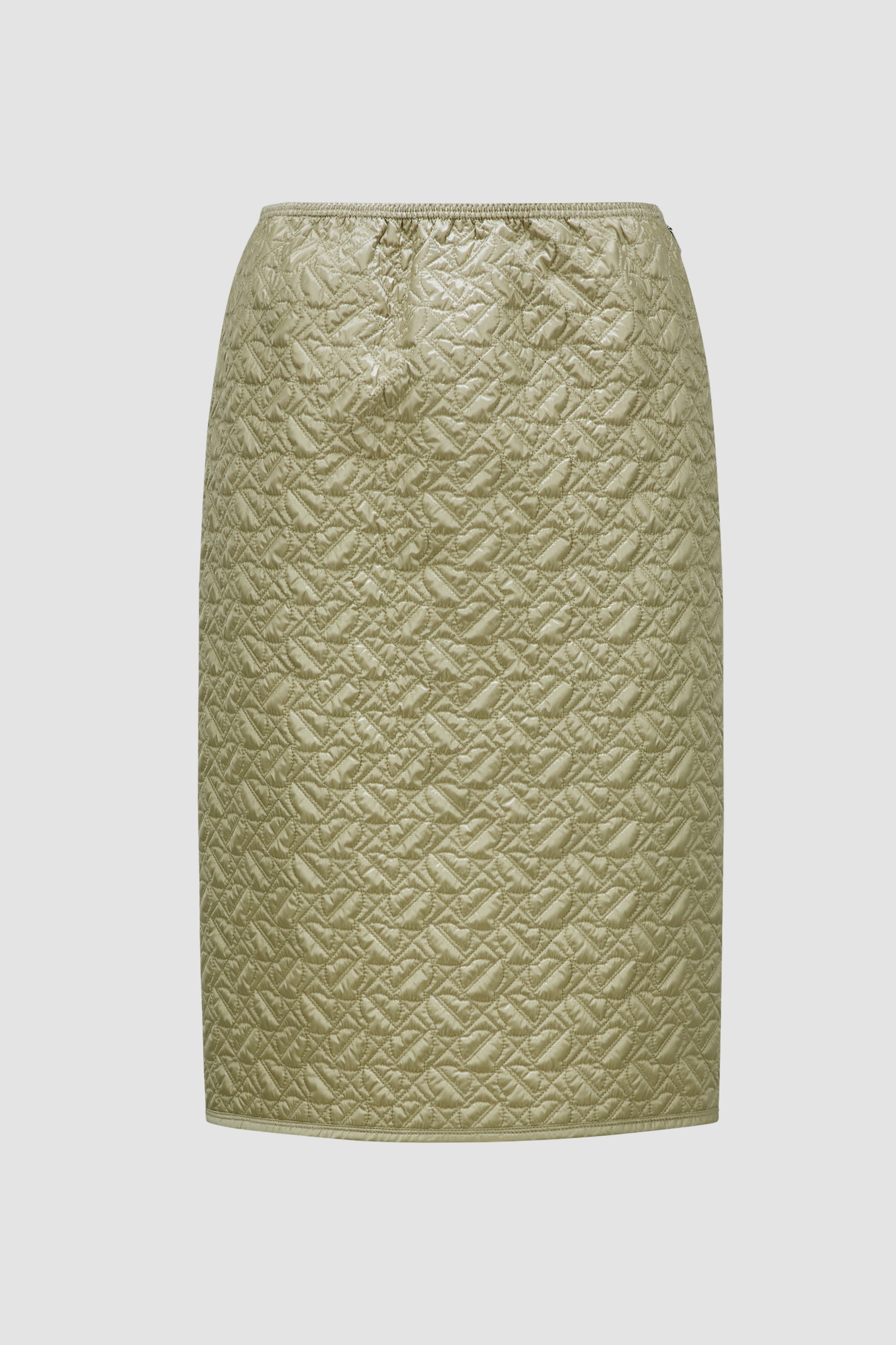 Quilted Pencil Skirt - 1