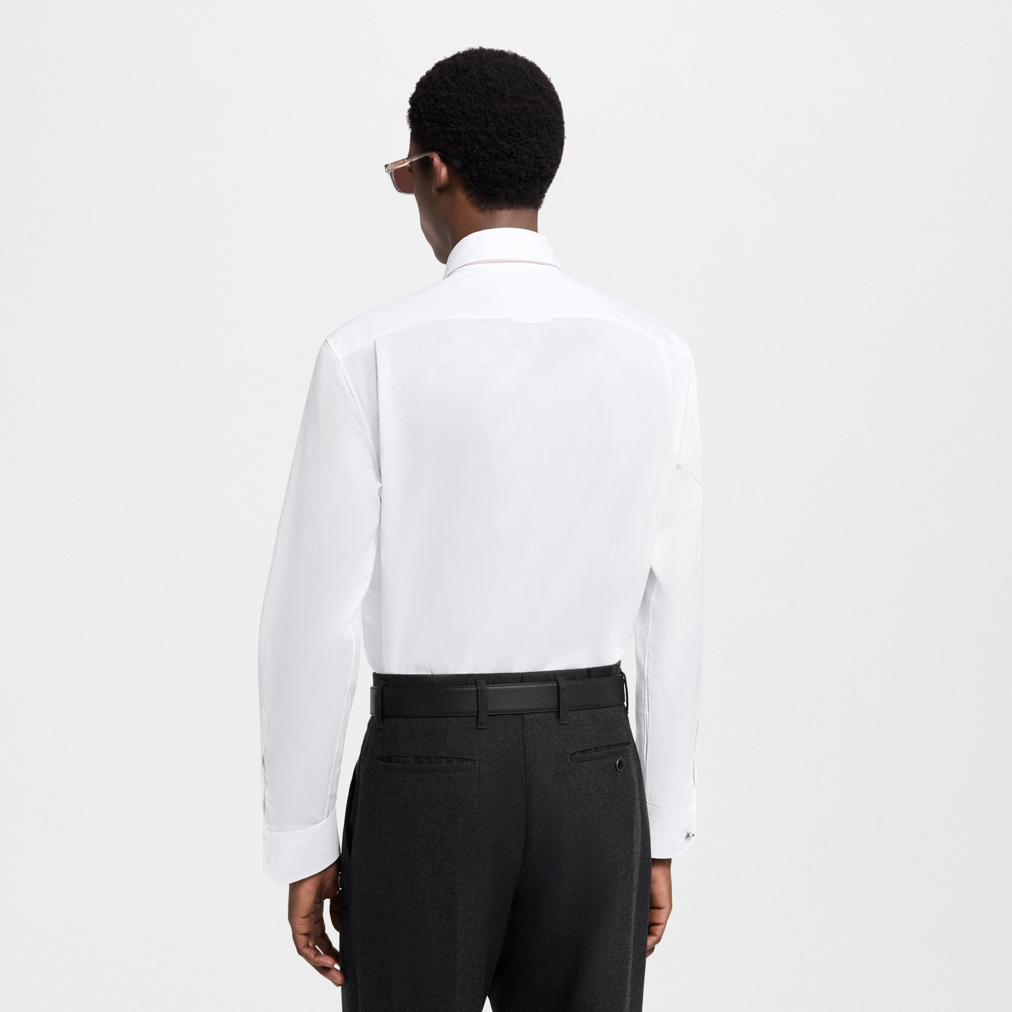 Damier Long-Sleeved Shirt - 6