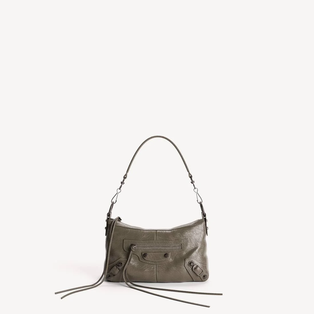 Women's Le City Moto Mini in Army Green - 1