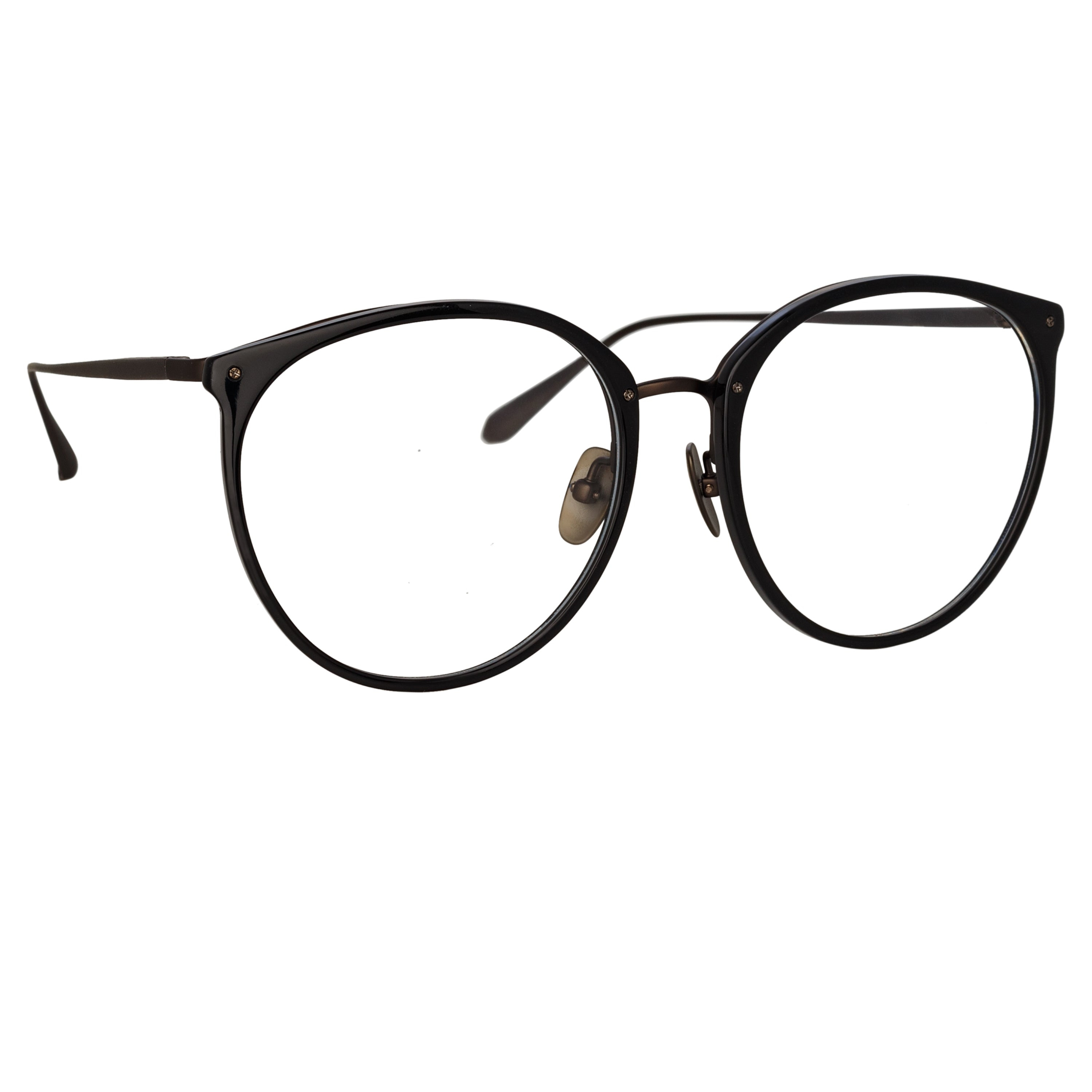 KINGS OVAL OPTICAL FRAME IN MATT BLACK - 3