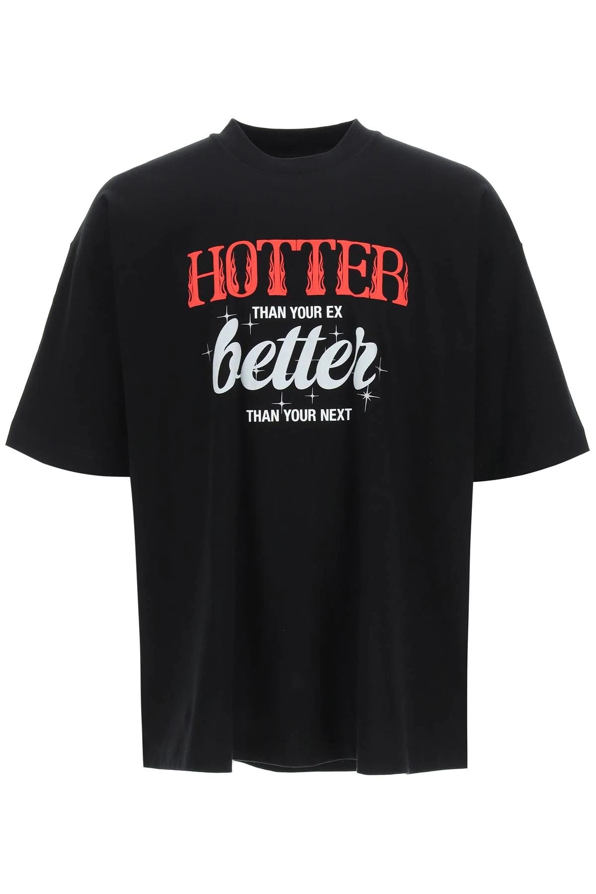 HOTTER THAN YOUR EX PRINT T-SHIRT - 1