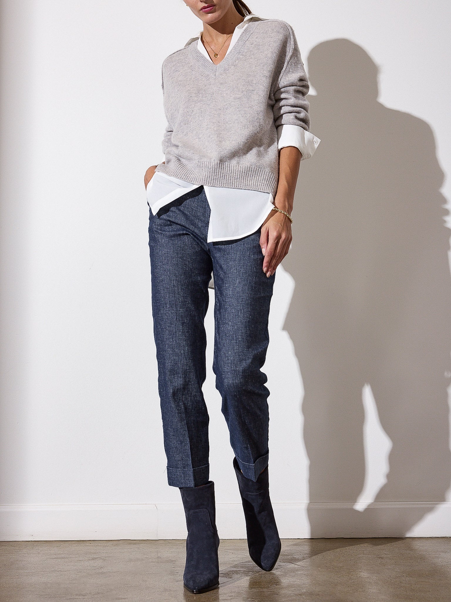 The Looker Layered V-Neck - 2