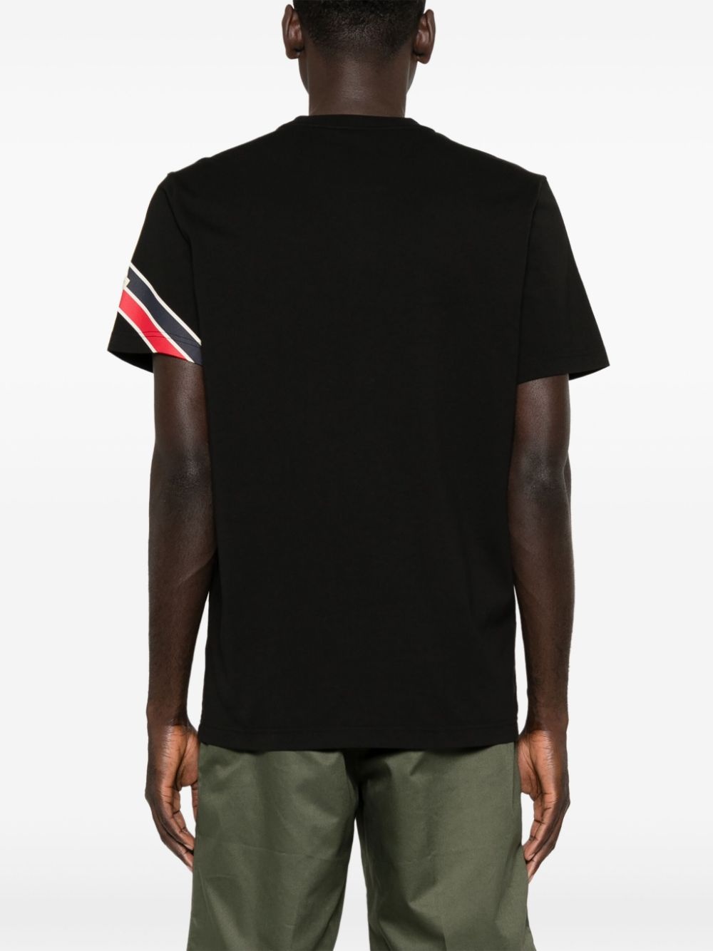 Tricolour cotton T-shirt - 4
