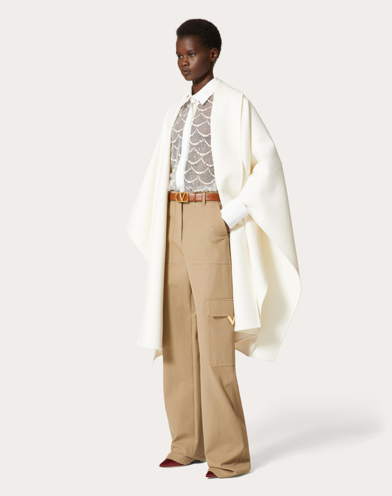 Valentino STRETCH COTTON CANVAS CARGO PANTS outlook