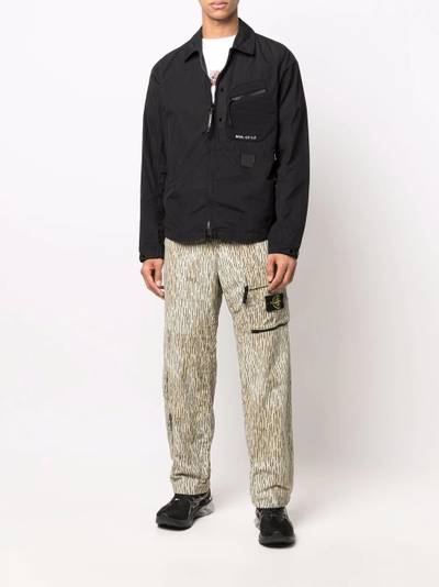 C.P. Company mesh-pocket shirt jacket outlook