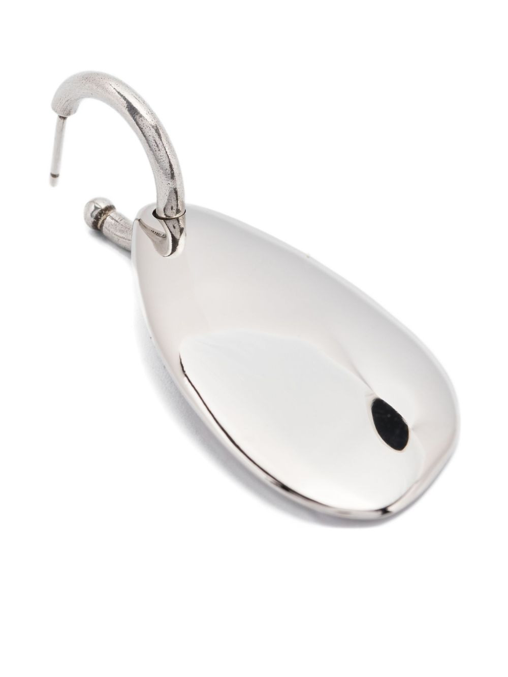 silver teardrop earrings - 3