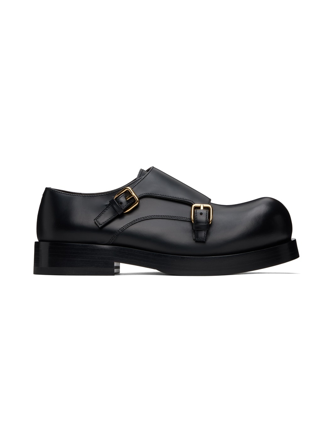 Black Helium Monkstraps - 1