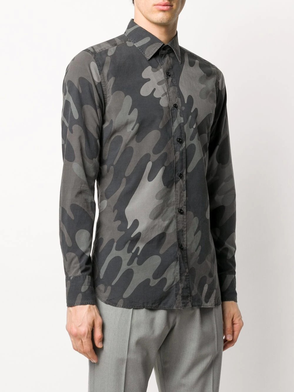 camouflage-print shirt - 3