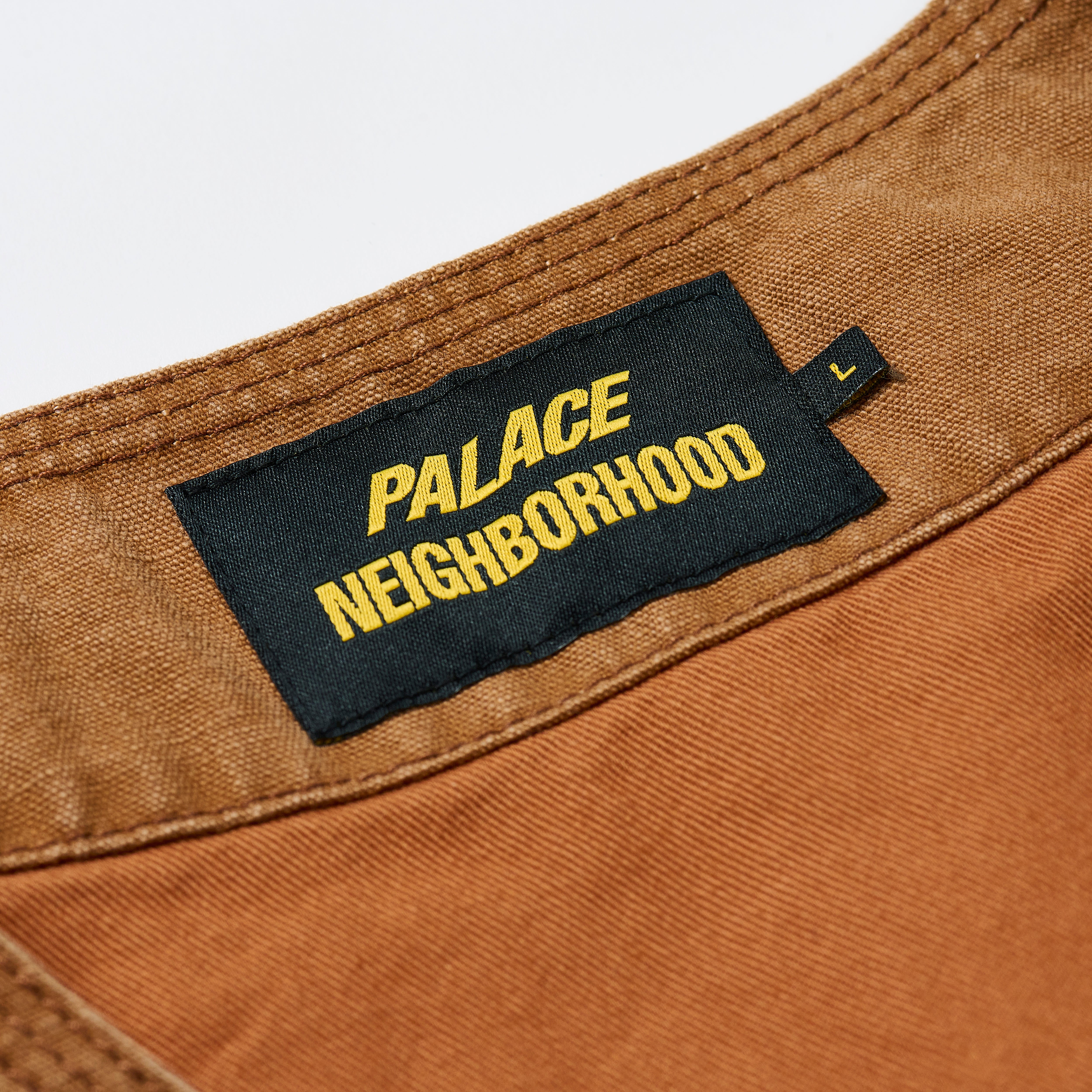 PALACE NEIGHBORHOOD DUCK VEST BROWN - 3