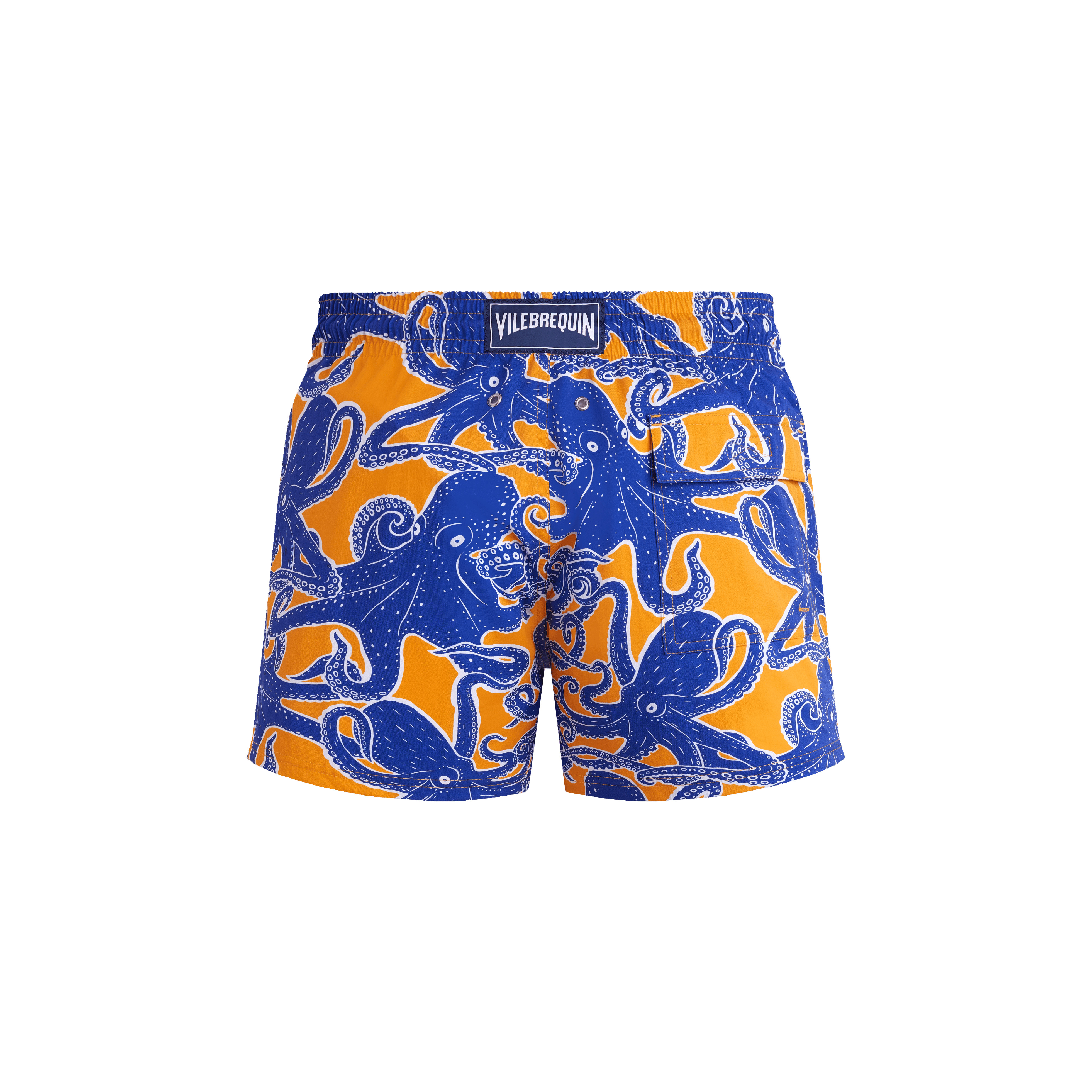 Men Stretch Short Swim Trunks Poulpes - 2