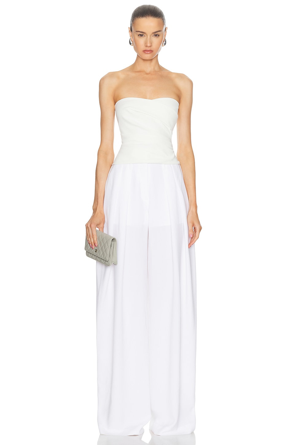 Strapless Pleat Top - 5