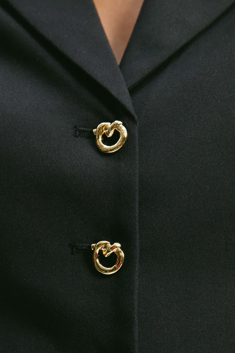 Techno Fitted Blazer Woven Top 3