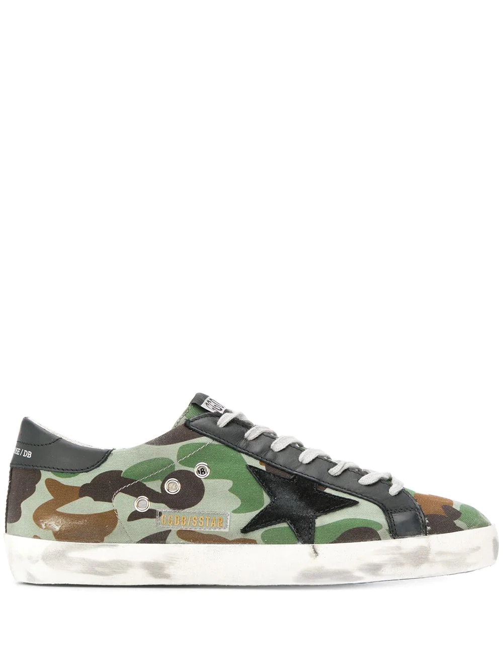 Superstar camouflage sneakers - 1