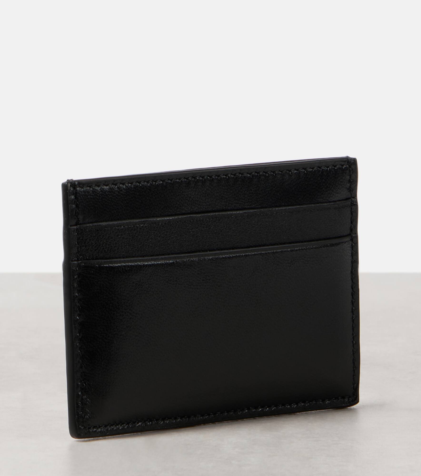Puffer Anagram leather card holder - 2