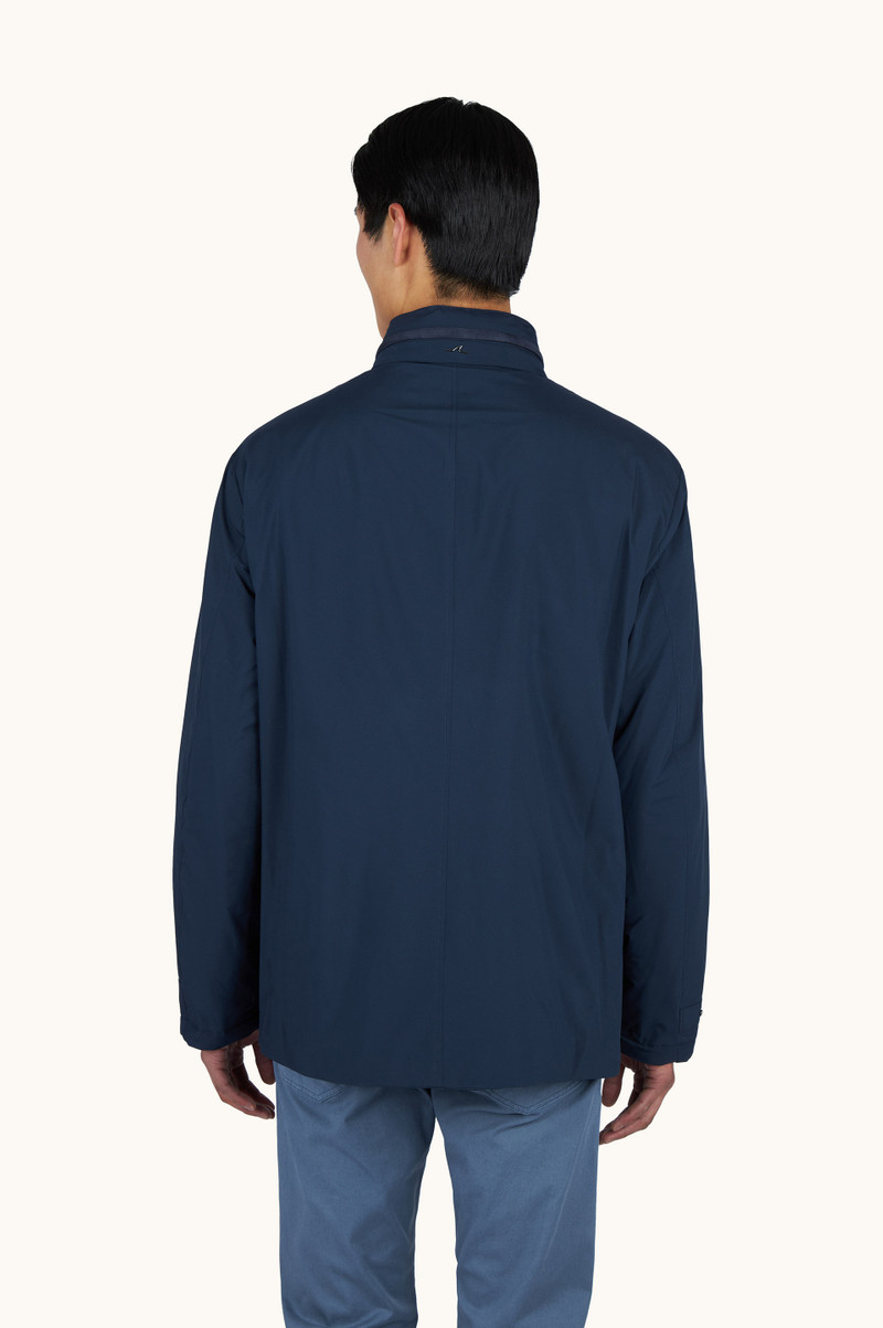 Paul & Shark TYPHOON® PLATINUM CAR COAT WITH SUEDE DETAILS outlook
