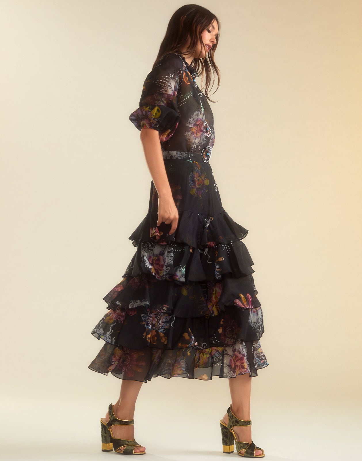 Prim Silk Organza Blouse - 7