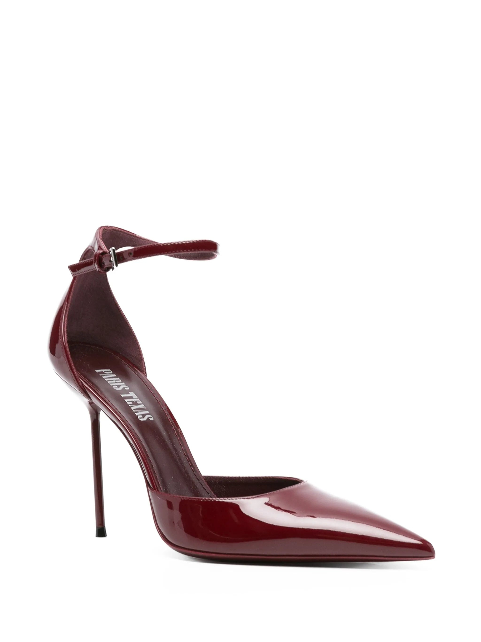 Paris Texas 105mm Lidia Ankle-strap Pumps - 3