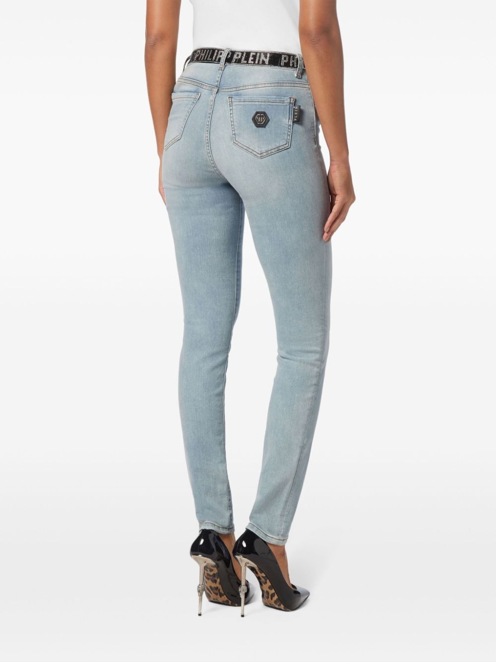 high-waisted jeggings - 4