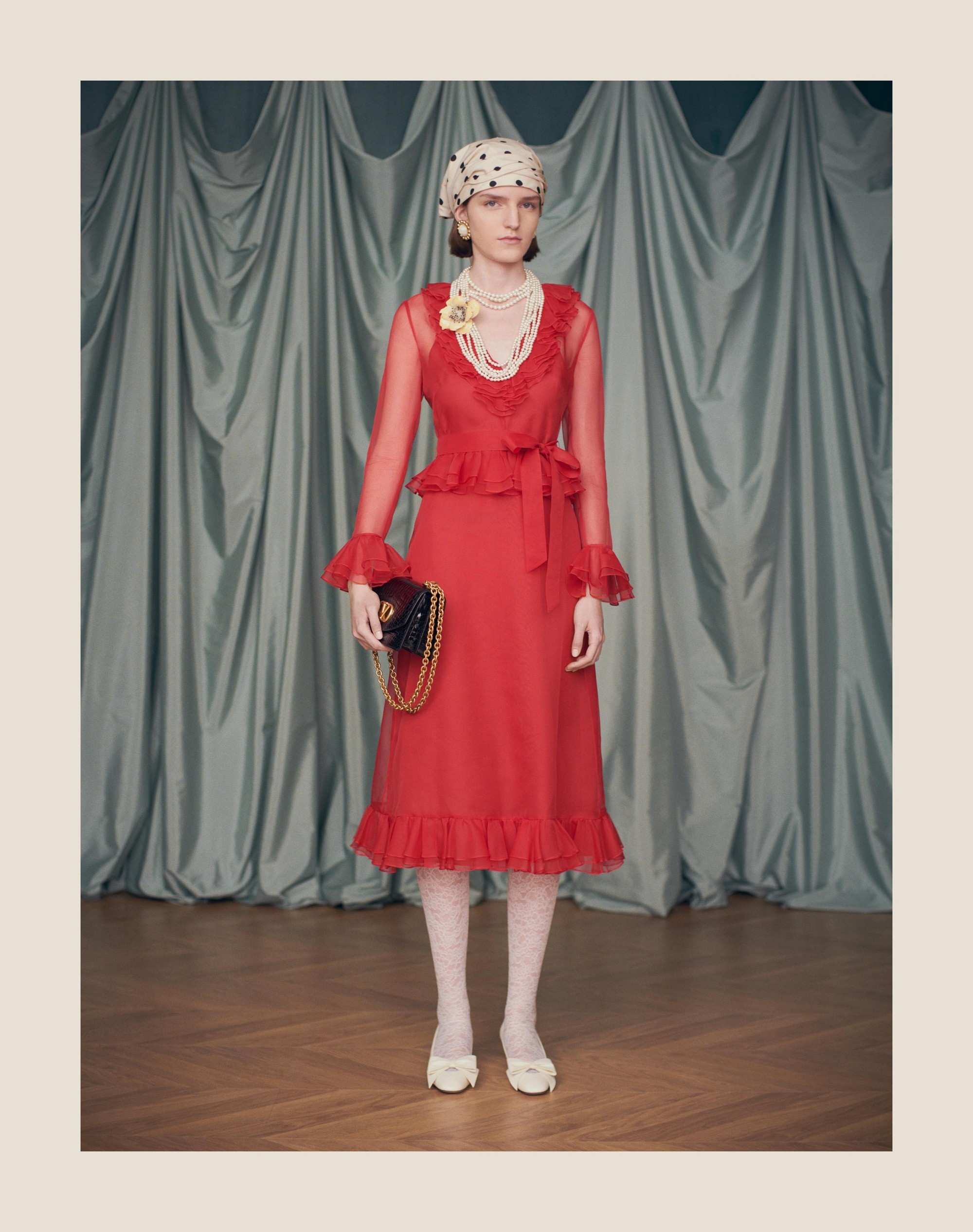 ORGANZA MIDI DRESS - 11