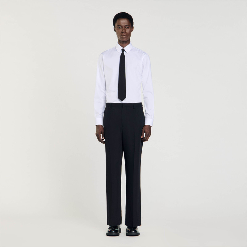 WOOL SUIT TROUSERS 3